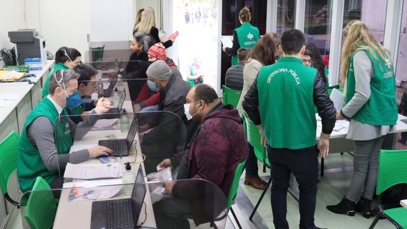 Equipe fez levantamento para identificar os casos que aguardavam andamento para renegociação das dívidas