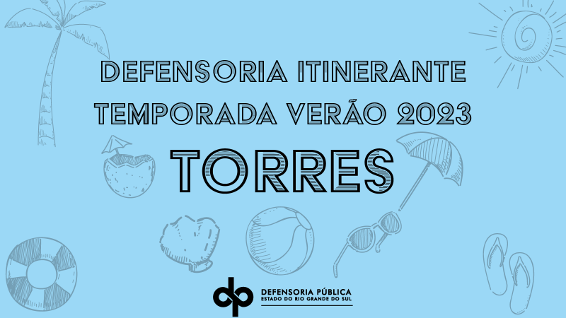 A primeira praia do litoral a ser atendida será Torres, nos dias 19 e 20 de janeiro. 