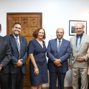 Subdefensor Público-Geral para Assuntos Jurídicos, Alexandre Brandão Rodrigues, participou da cerimônia de posse