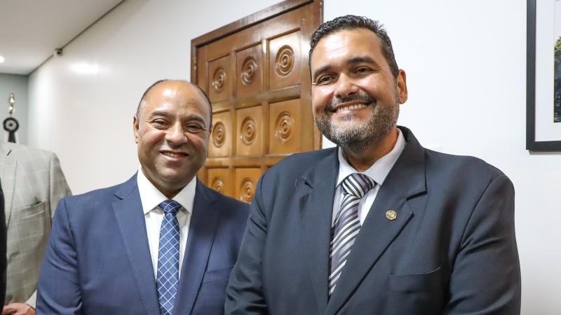 Delegado Fernando Antônio Oliveira Sodré e Subdefensor Público-Geral para Assuntos Jurídicos, Alexandre Brandão Rodrigues
