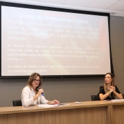 O evento no qual os dados foram apresentados também trouxe debates e relatos de experiências sobre o tema violência policial