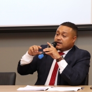 O evento no qual os dados foram apresentados também trouxe debates e relatos de experiências sobre o tema violência policial