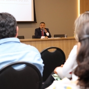 O evento no qual os dados foram apresentados também trouxe debates e relatos de experiências sobre o tema violência policial