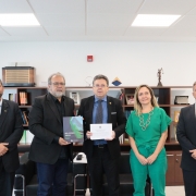 Visita de cortesia do Deputado Estadual Gustavo Victorino. 