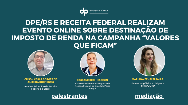 A atividade é aberta ao público e organizada pelo Núcleo da Pessoa Idosa da Defensoria Pública (NUDEPID)