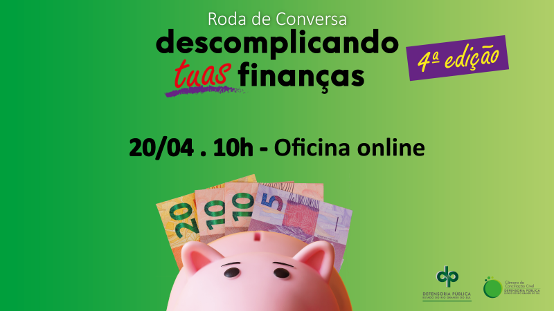 Evento online ocorre na próxima quinta-feira (20), às 10h. 