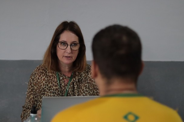 Dirigente do NUDEP, Cíntia Luzatto