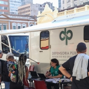 Mutirão da DPE/RS no Dia de Combate à LGBTfobia