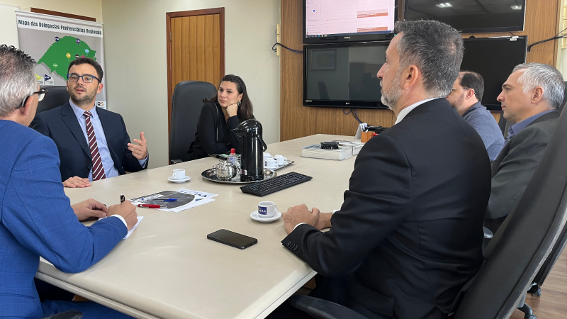 Reunião com a Secretaria Estadual de Sistemas Prisional e Socioeducativo
