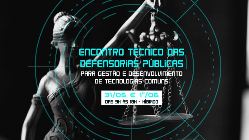 O evento acontecerá no formato presencial e remoto, das 9h às 18h, na sede da Defensoria Pública do Rio Grande do Sul. 