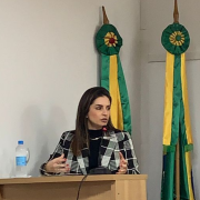 Defensora Luiza da Silva Garcia apresentou o relatório anual de trabalho da DPE, em São José do Norte