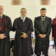 De forma inusitada, o júri ocorreu no auditório do Campus Universitário da UCS, em Vacaria. 