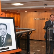 No ato, houve também o descerramento da fotografia do desembargador Voltaire de Lima Moraes