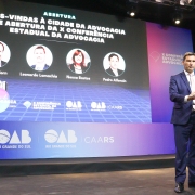 Defensor público-geral participa da abertura da X Conferência Estadual da Advocacia