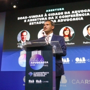 Defensor público-geral participa da abertura da X Conferência Estadual da Advocacia