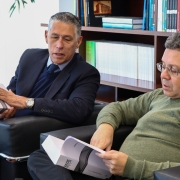 Na ocasião, Andreuzza entregou exemplares do Vade Mecum