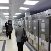 Foram visitados setores de perícia de vítimas de violência, psicossocial, antropologia forense e necrotério