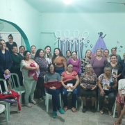 Foto referente ao agosto lilás.