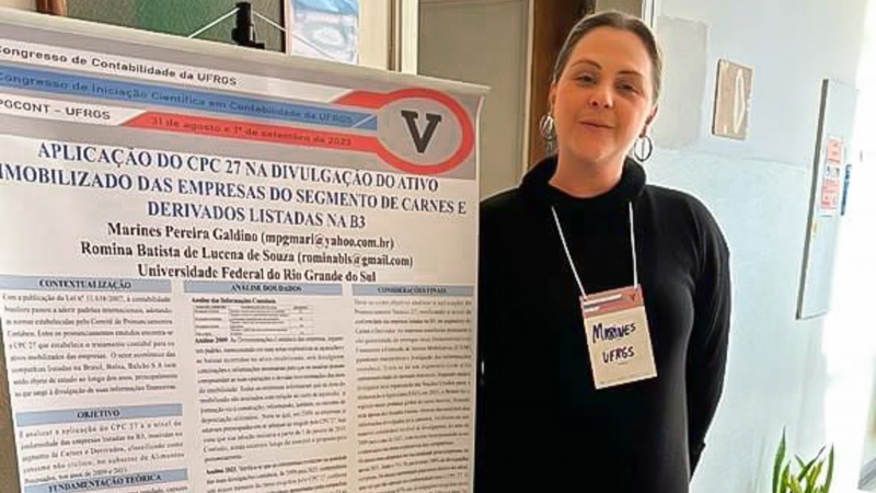 Marines no V Congresso de Contabilidade da UFRGS