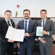 Defensor público-geral do Estado recebe visita do diretor executivo do IBDFAM/RS
