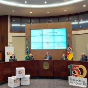 Subdefensor público-geral comparece na solenidade de abertura do Encontro Nacional de Tribunais de Justiça