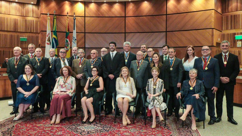 5ª Outorga da Comenda do Mérito Judiciário, ato realizado pelo Tribunal Regional do Trabalho da 4ª Região