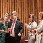 Subdefensora pública-geral acompanha cerimônia de oficialização da elevação de 26 comarcas pelo TJRS