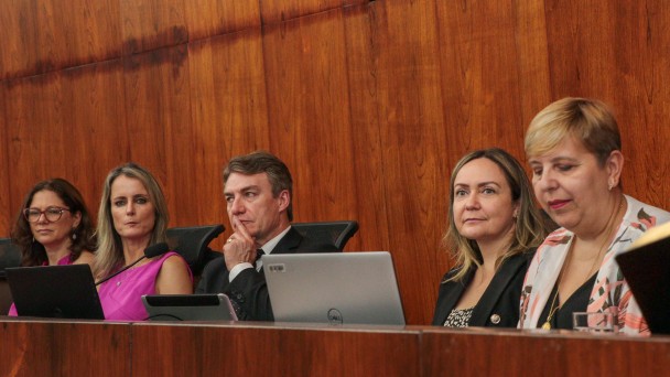 A defensora pública-geral em exercício, Melissa Torres Silveira, acompanhou a solenidade.