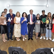 Defensores públicos participam da premiação de concurso criativo da FASE
