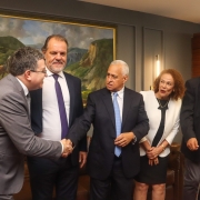 Defensor público-geral prestigia posse do novo presidente do Tribunal de Contas do RS