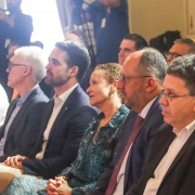 Defensor público-geral participa da solenidade de entrega da primeira etapa das obras de restauração do Palácio Piratini