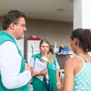 DPE/RS esteve no condomínio Alto São Francisco coletando depoimentos dos moradores atingidos 