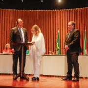 Desembargador Giovanni Conti passou a função para desembargadora Fabianne Breton Baisch