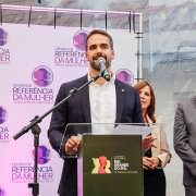 Inauguração do novo espaço do Centro de Referência da Mulher e entrega do novo Ônibus Lilás
