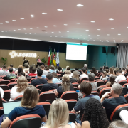 O evento teve o objetivo de debater o tema da violência contra a mulher em todas as esferas.