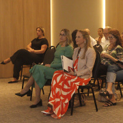 A palestra teve como objetivo discutir sobre a escuta protegida.