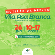 A parceria entre as instituições visa facilitar o acesso a serviços públicos nessa região, muito afetada pela inundação
