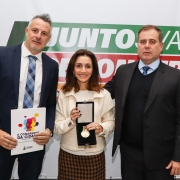 Defensores públicos José Augusto da Costa Medeiros e Maína Pech e defensor público-geral, Nilton Leonel Arnecke Maria
