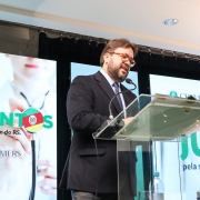 Presidente do Cremers, Eduardo Trindade, em sua fala no evento