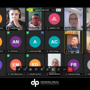 O encontro ocorreu de maneira remota, e contou com a participação de 45 pessoas.