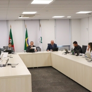 Mesa dos membros do CSDPE.