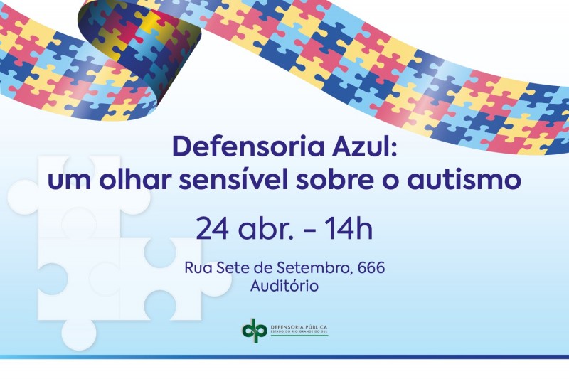 Evento alusivo ao Mês da Conscientização sobre o Autismo