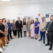 Membros da Administração Superior e autoridades do município prestigiaram a solenidade
