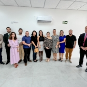 Membros da Administração Superior e autoridades do município prestigiaram a solenidade