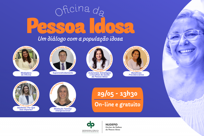 Na foto, podemos ver a arte de divulgação do evento.