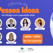 Na foto, podemos ver a arte de divulgação do evento.