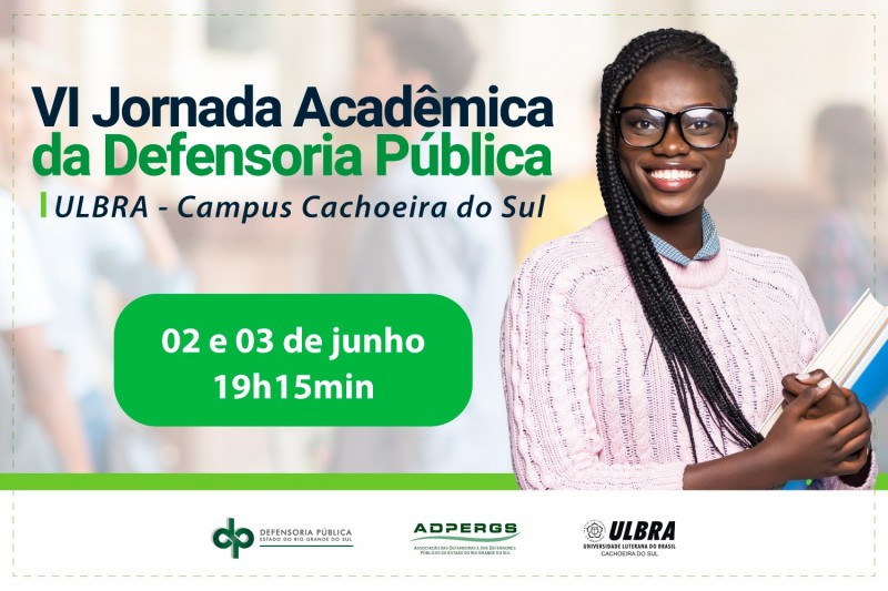 Na foto, vemos uma arte convidando para o evento.