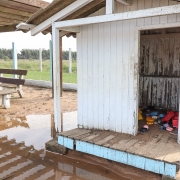 A forte chuva iniciou na madrugada de quinta-feira (29) e apenas no domingo é que as águas baixaram