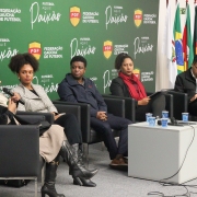 O evento teve como objetivo debater soluções para mitigar as diferentes formas de violência e discriminação no futebol.