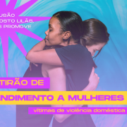 A atividade &eacute; alusiva ao Agosto Lil&aacute;s, m&ecirc;s de conscientiza&ccedil;&atilde;o pelo fim da viol&ecirc;ncia contra a mulher.